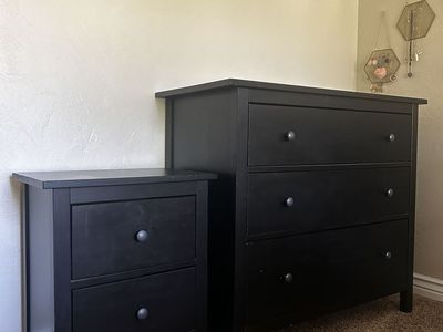 Dresser and nightstand