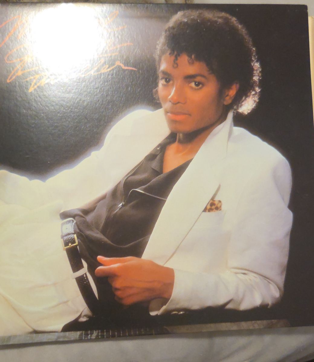 Vintage Michael Jackson thriller vinyl album