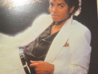 Vintage Michael Jackson thriller vinyl album