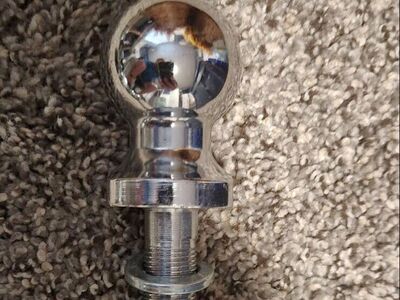 1-7/8" Trailer Ball (3/4" x 3" Shank, 2,000 lbs., Chrome)