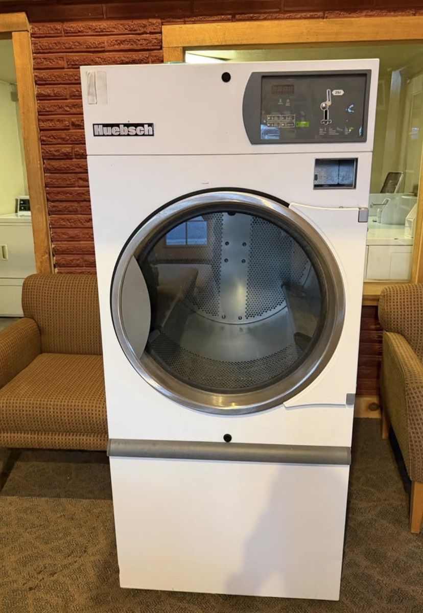 Huebsch Single Pocket Commercial Dryer - Used - Natural Gas - Works Great