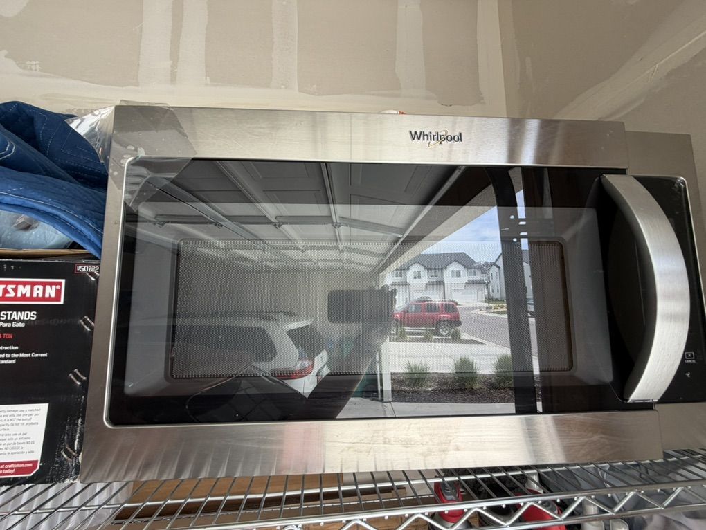 Whirlpool Stainless Steel Microwave