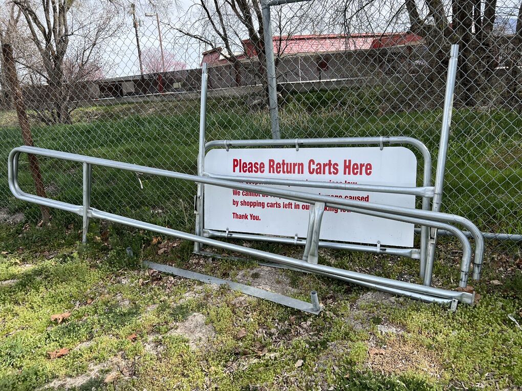 Shopping Cart Corral - 2 Available