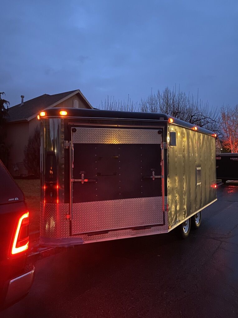 Haulmark Enclosed Snowmobile Trailer