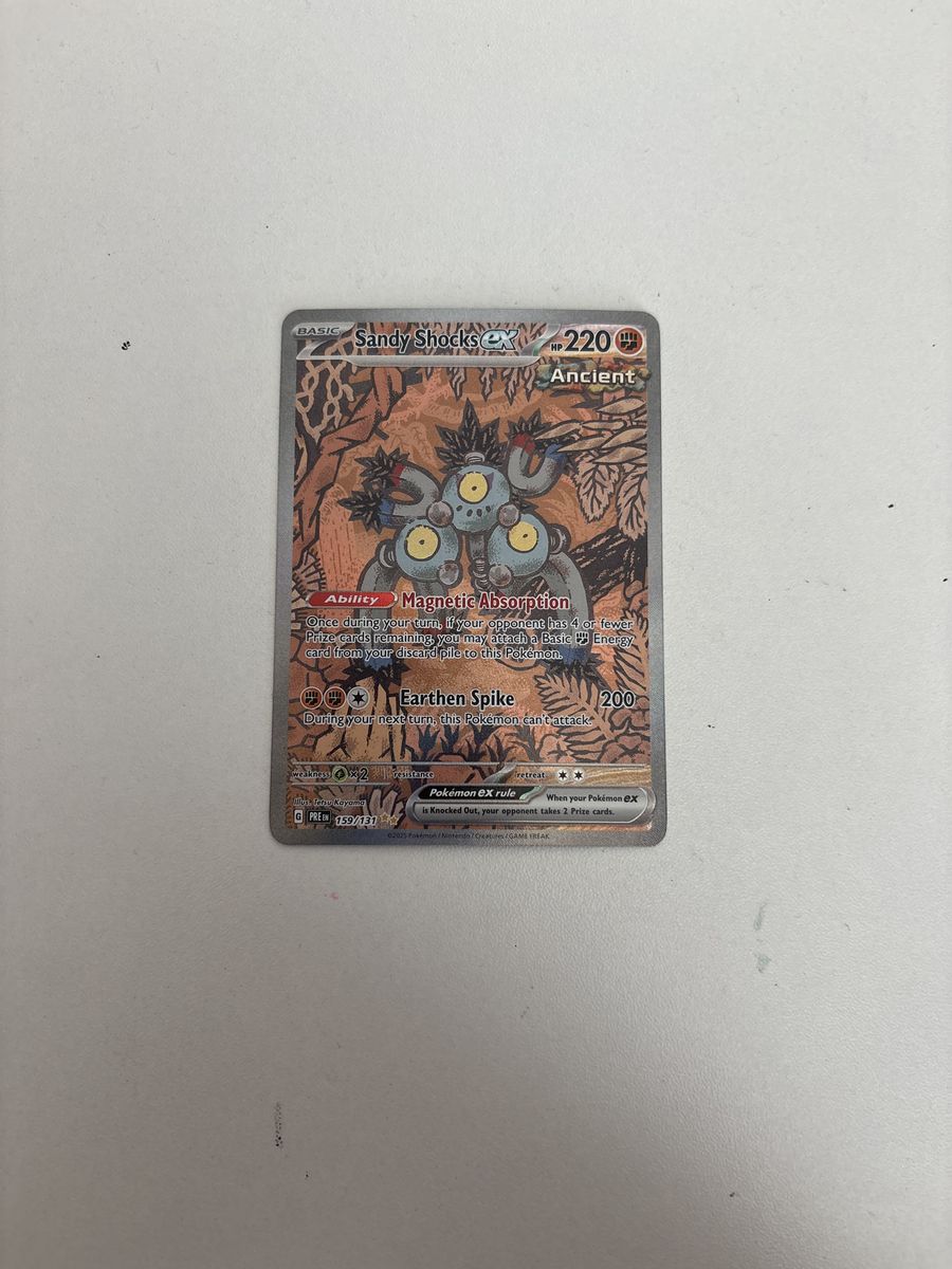 Pokemon card-Sandy Shocks
