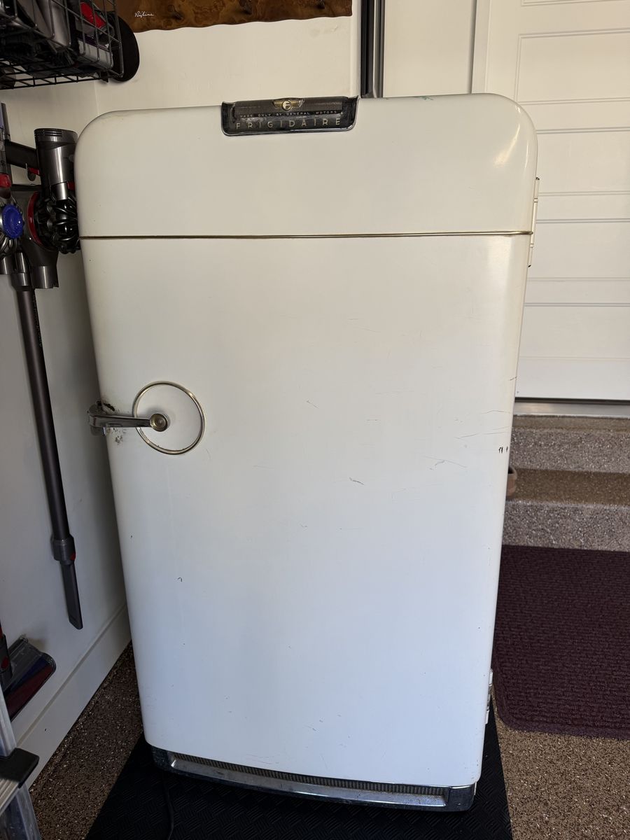 Vintage 1950 Frigidaire Refrigerator