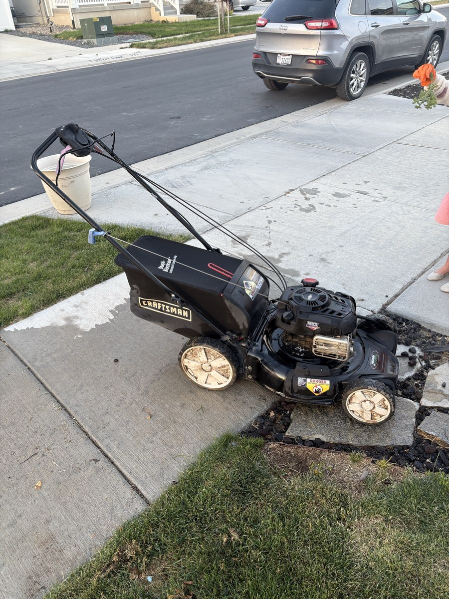 Craftsman M210 140cc 21-inch 3-in-1 Gas Powered Push Lawn Mower with Bagger