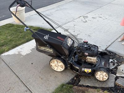 Craftsman M210 140cc 21-inch 3-in-1 Gas Powered Push Lawn Mower with Bagger