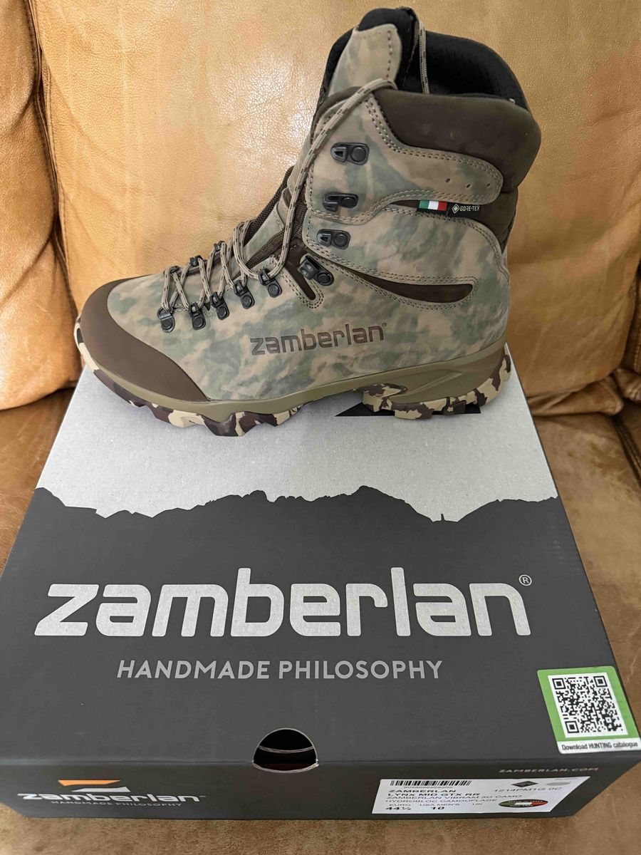 Brand New - Zamberlan Lynx Mid GTX - Men's Hunting Boot - Size 10 US