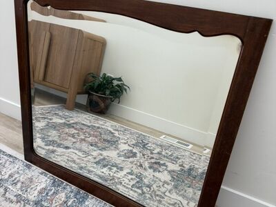 Vintage Solid Wood Mirror