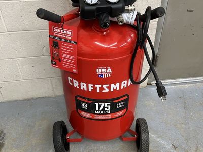 Brand new craftsman 33 gal compressor