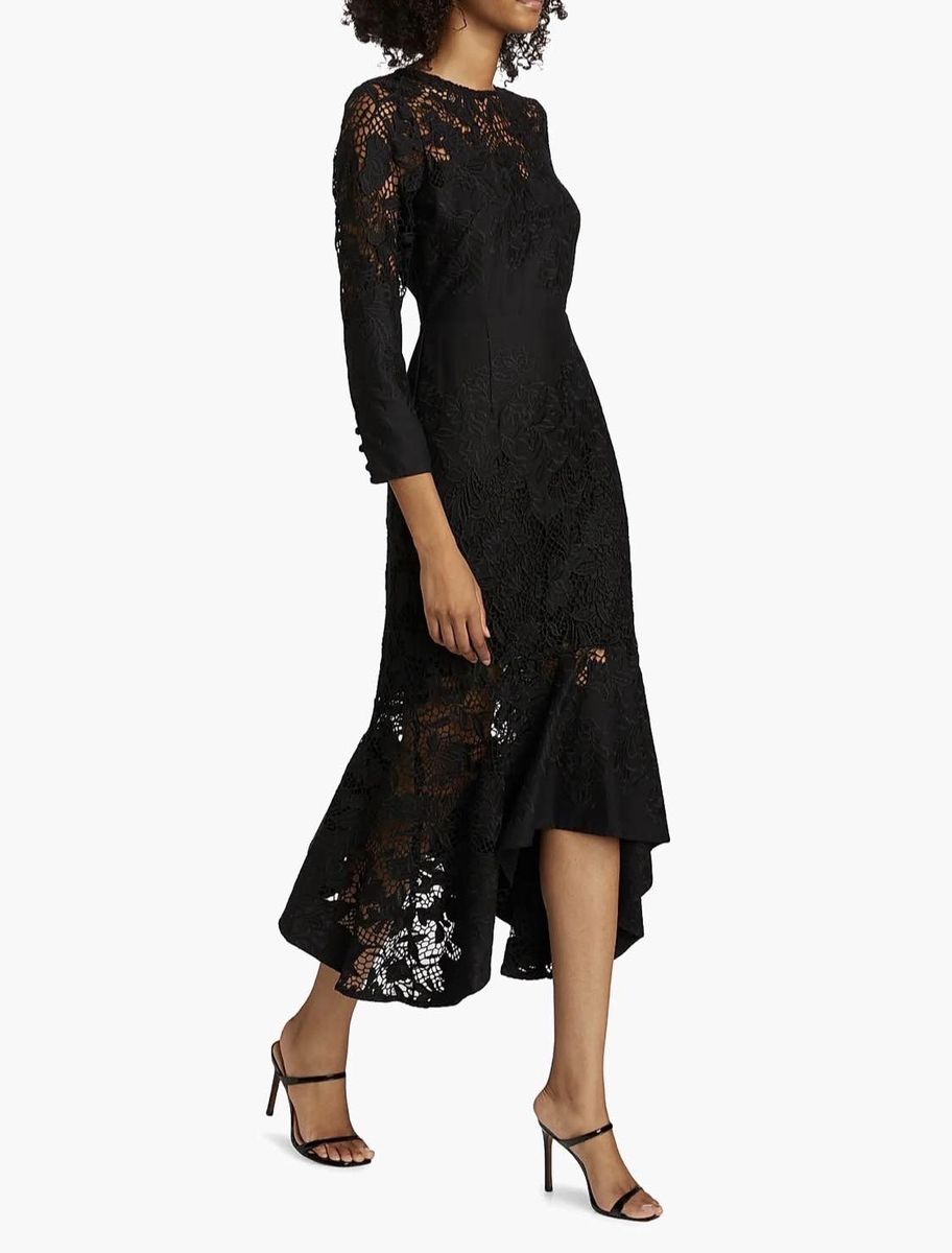 NWT Marchesa Rosa Guipure Dress Retail $745 Size 8