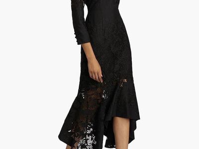 NWT Marchesa Rosa Guipure Dress Retail $745 Size 8