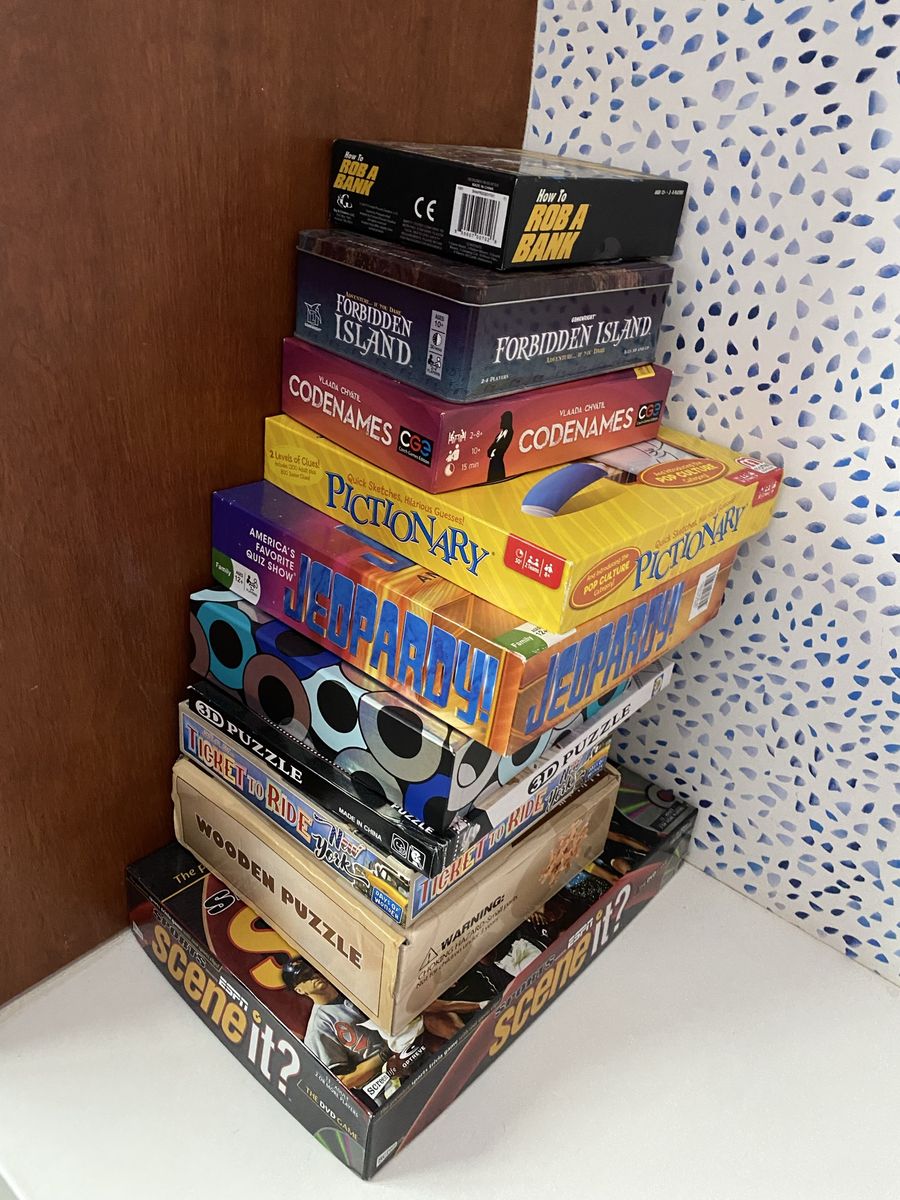 Nearly new board games