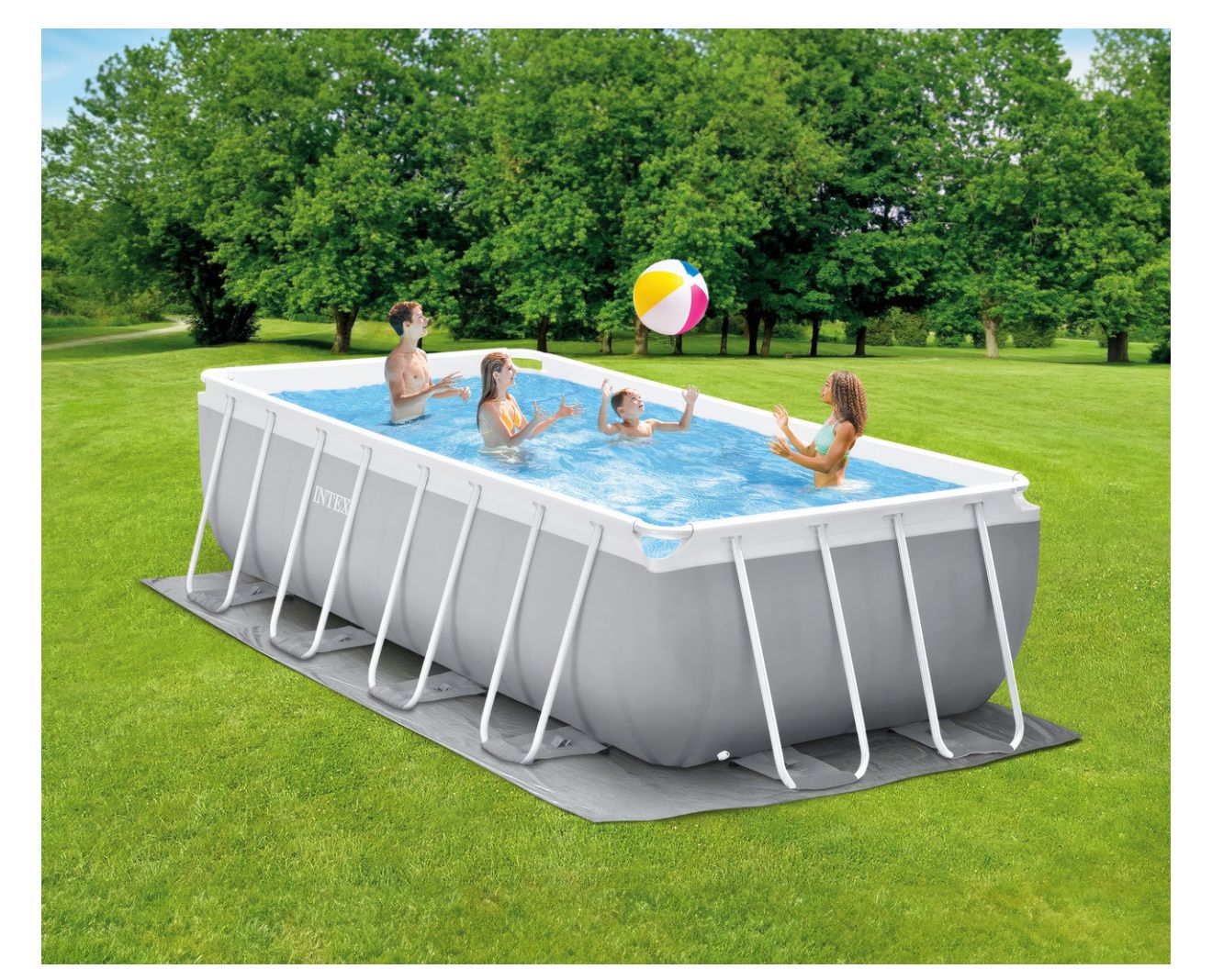 Intex Prism Frame™ 16’ x 8’ x 42” Rectangular pool