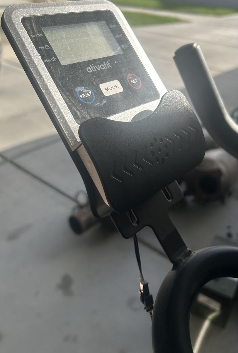 Ativafit IC-702 Exercise Bike Stationary Cycling Trainer with LCD Monitor