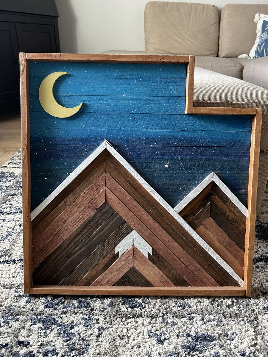 Custom wooden art