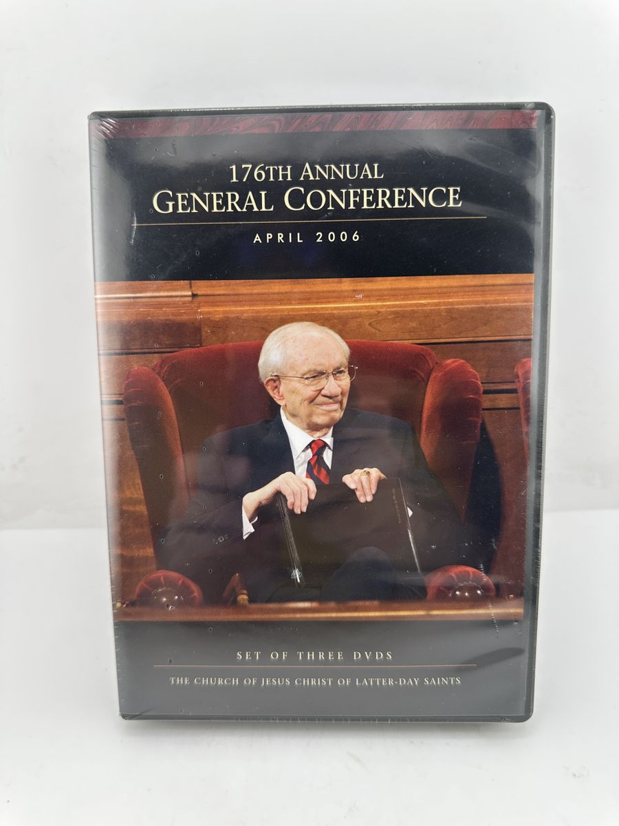 176th Annual General Conference April 2006 3 DVD Set LDS New Sealed Church
