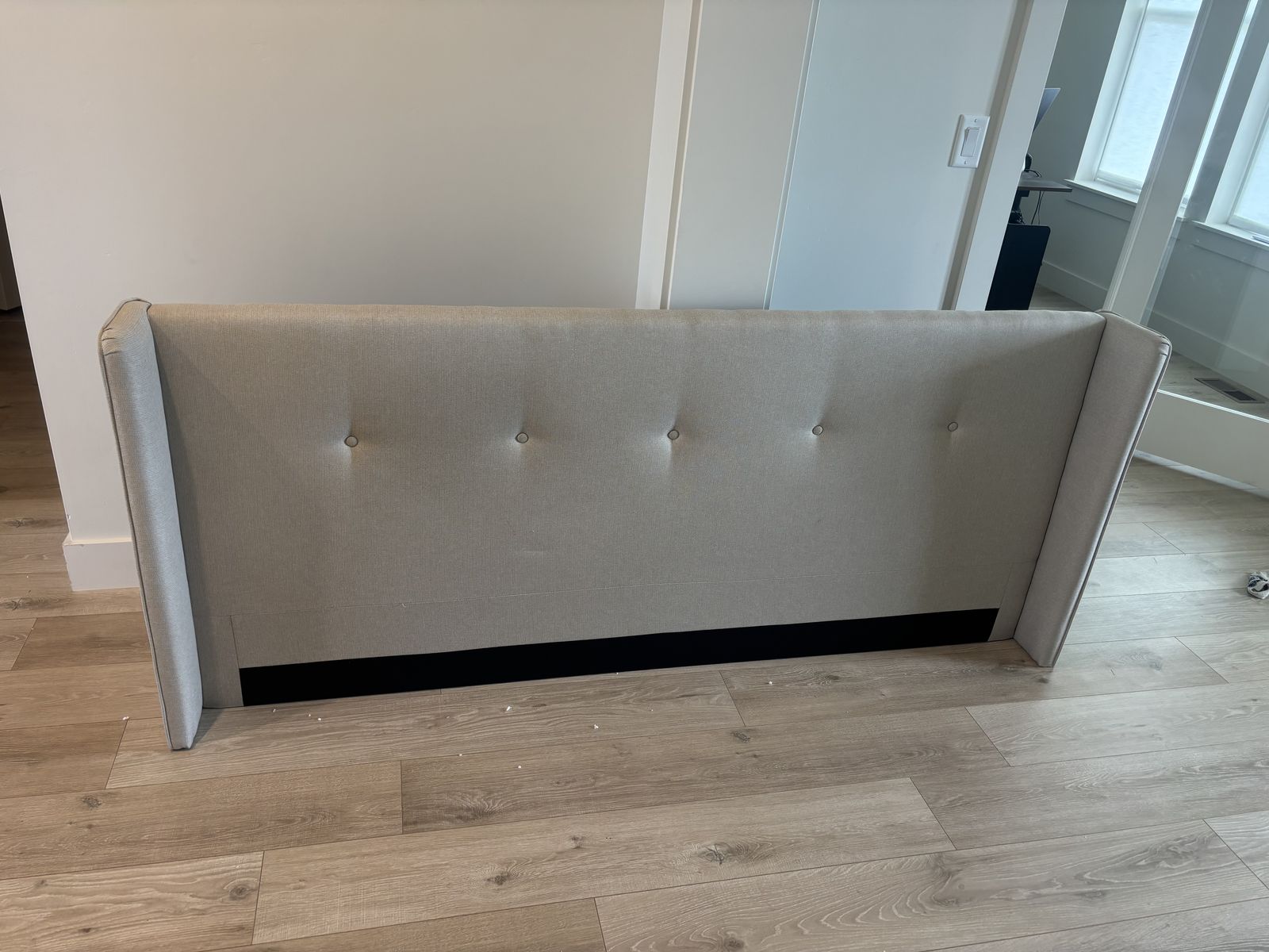 King Size Upholstered Headboard