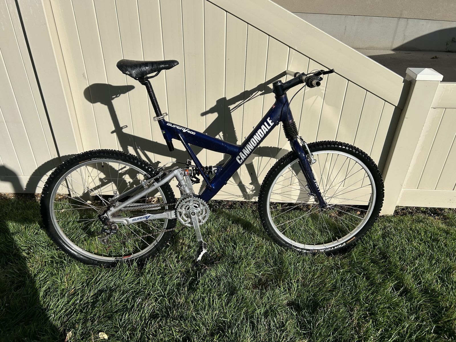 Cannondale Super V400 Full Suspension Mountain Bike - Project