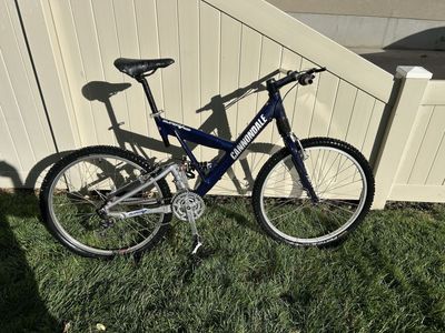 Cannondale Super V400 Full Suspension Mountain Bike - Project