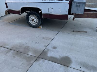 Pickup bed trailer