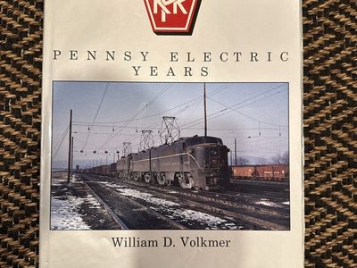 Pennsy Electric Years by William D. Volkmer Train Book