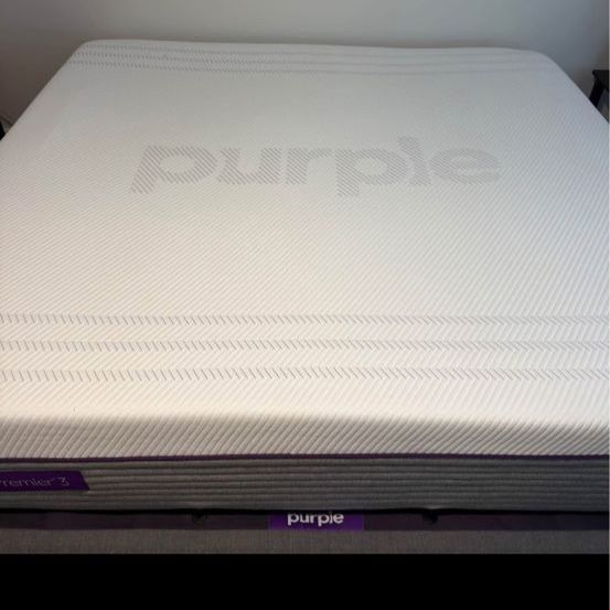 Perfect condition Purple Premier 3 Mattress- King 