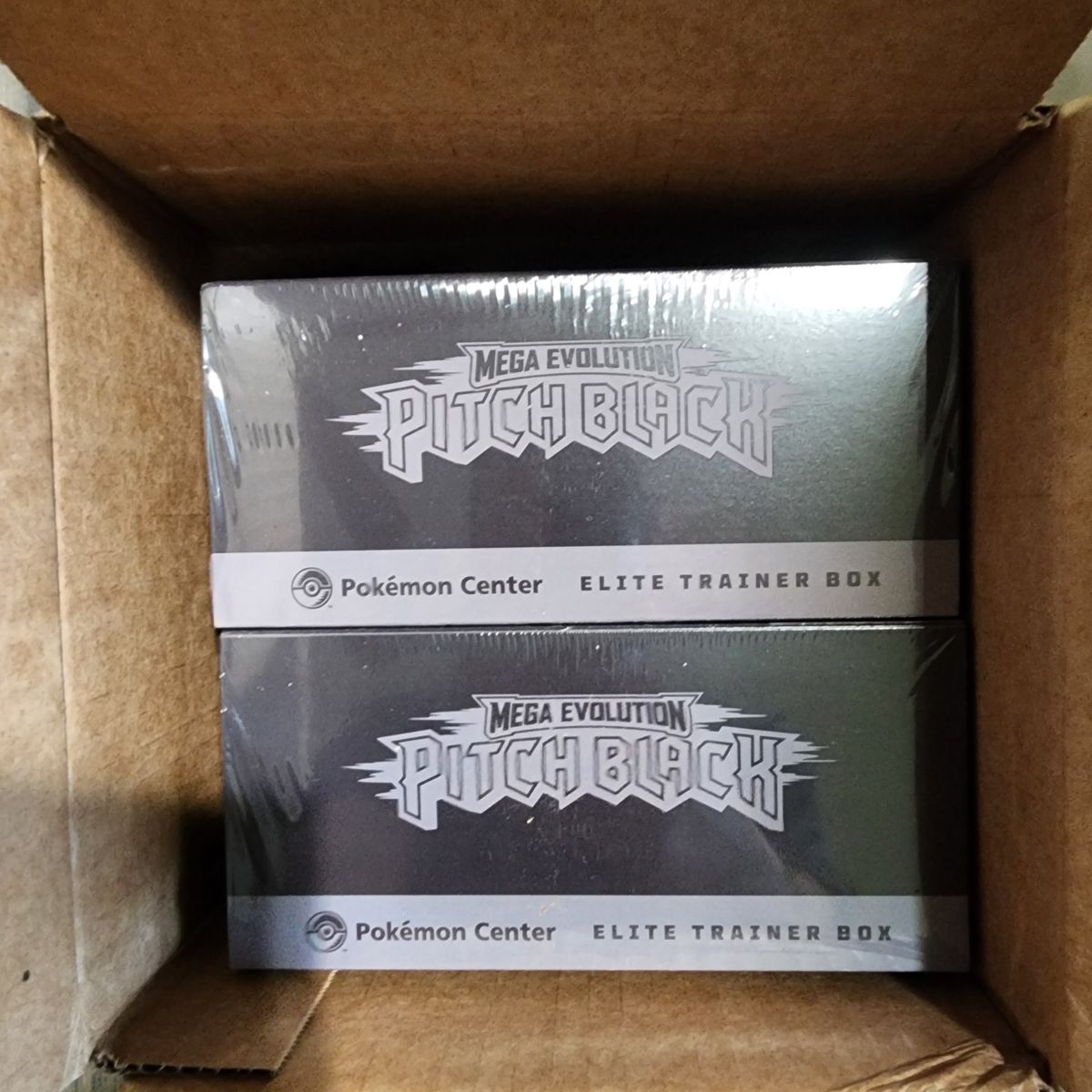 Pokémon Center Mega Evolution Pitch Black Elite Trainer Box - Sealed, New