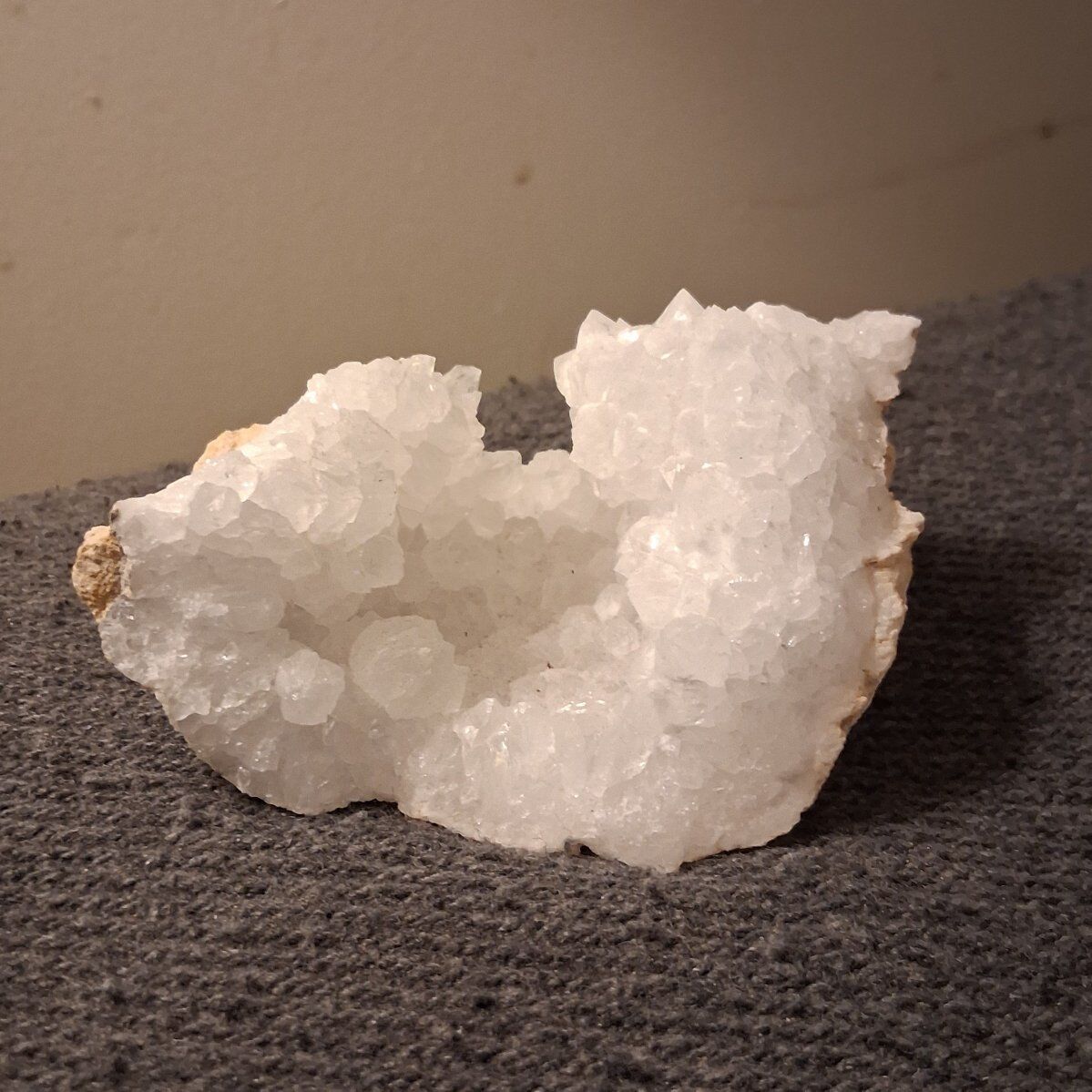 White Geode Crystal
