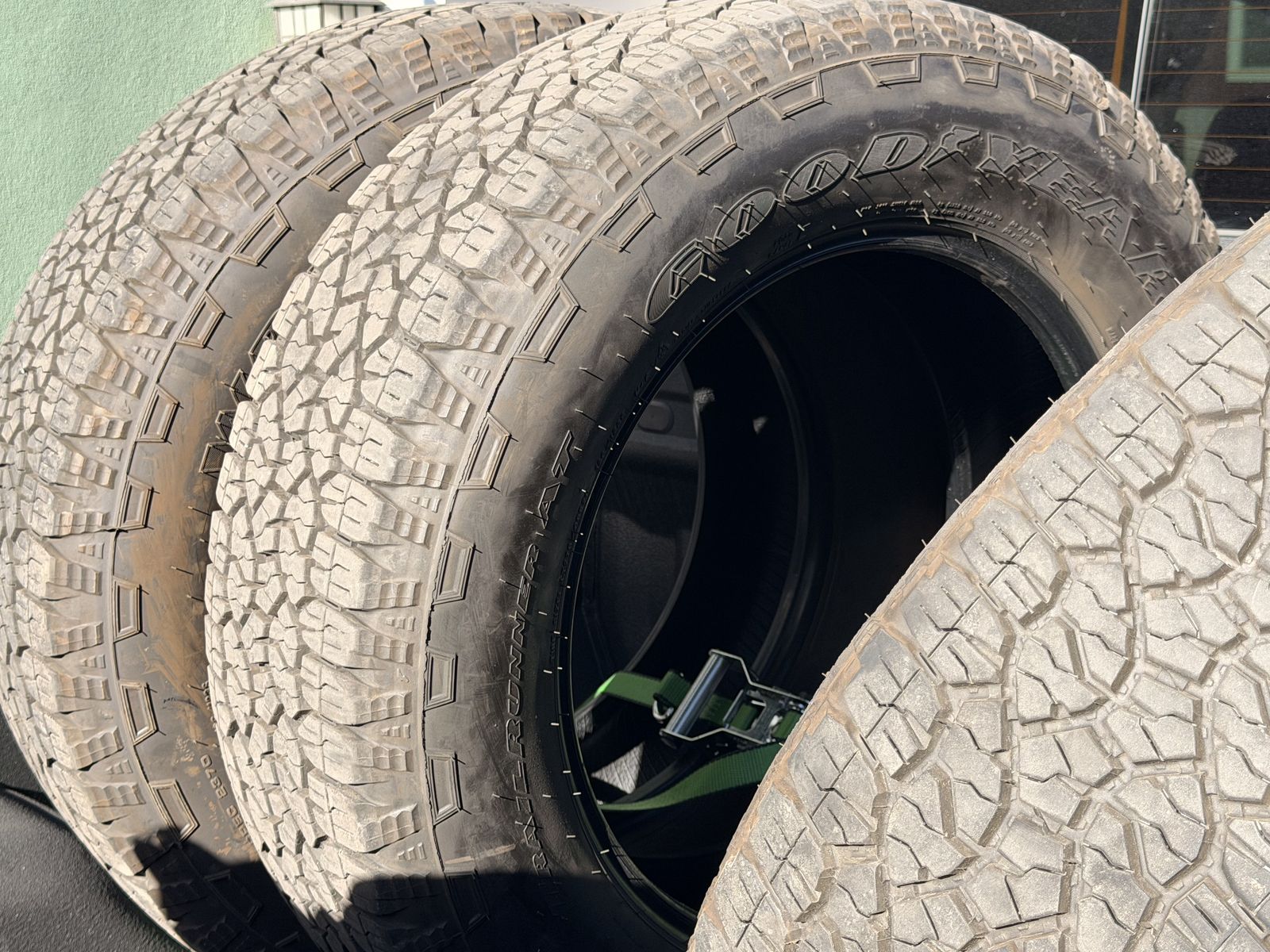 Almost New Goodyear Wrangler Takeoffs