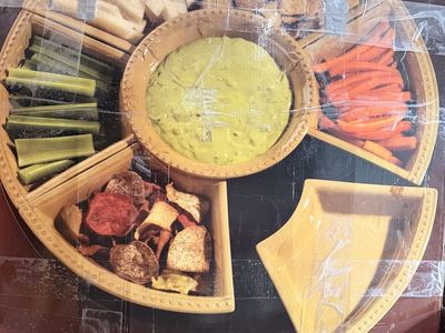 Lazy Susan 8 piece serving set.