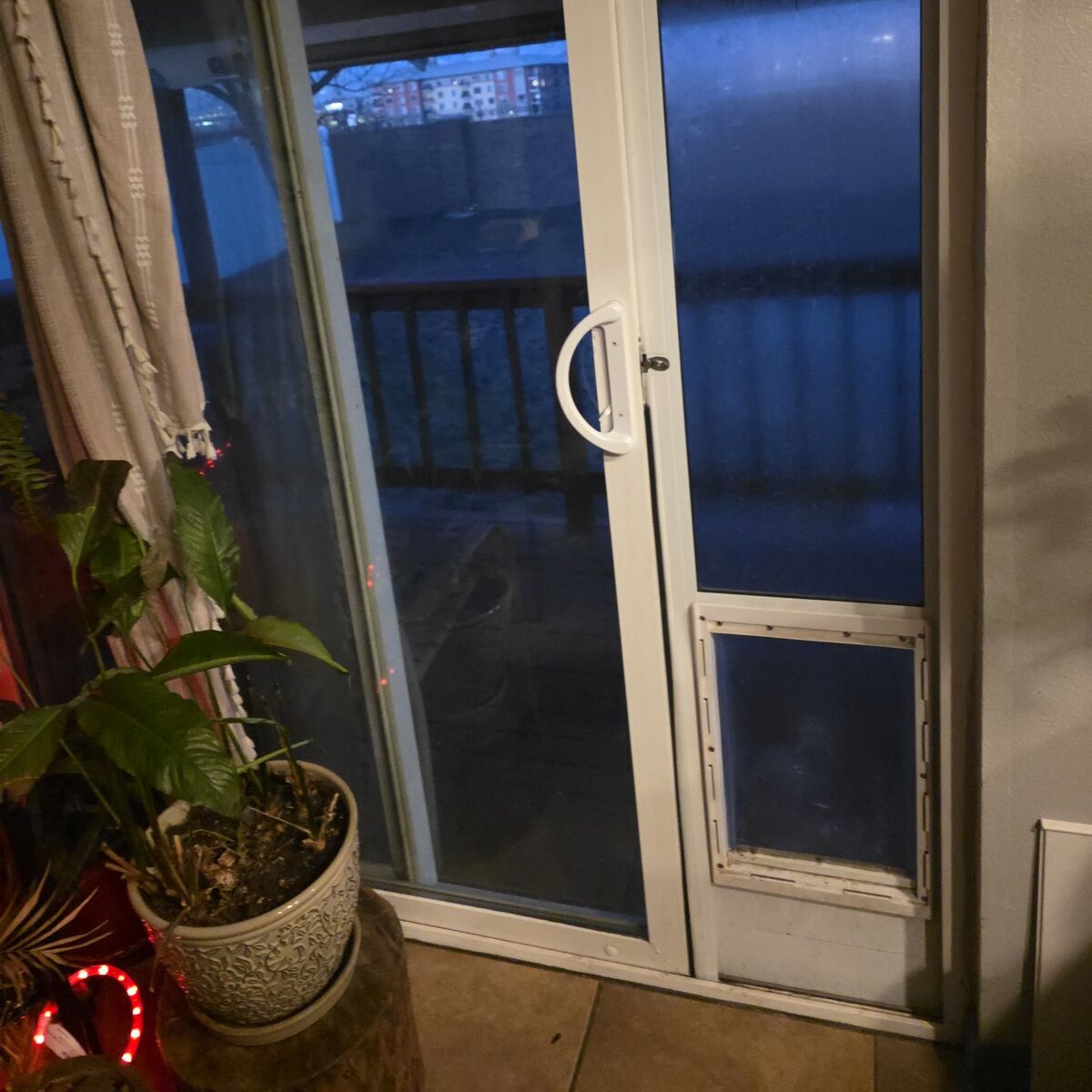 Doggy Door insert for sliding glass door