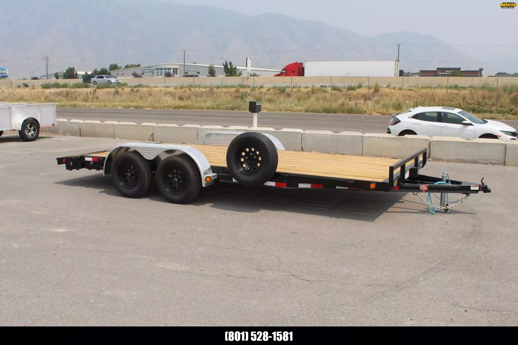 2026 PJ Trailers 7x18 4 Channel (C4) Equipment Fl"