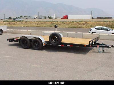 2026 PJ Trailers 7x18 4 Channel (C4) Equipment Fl"