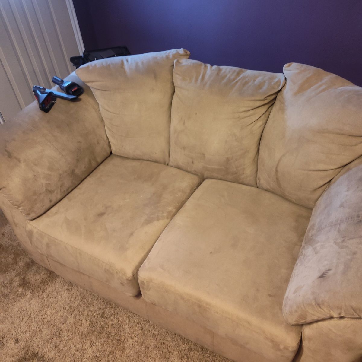 free microfiber couch