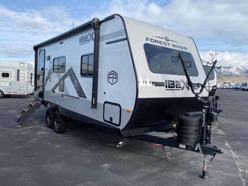 New 2025 Forest River RV IBEX Off-Road Travel Trailer with Murphy Bed & Solar Power (19MSB)