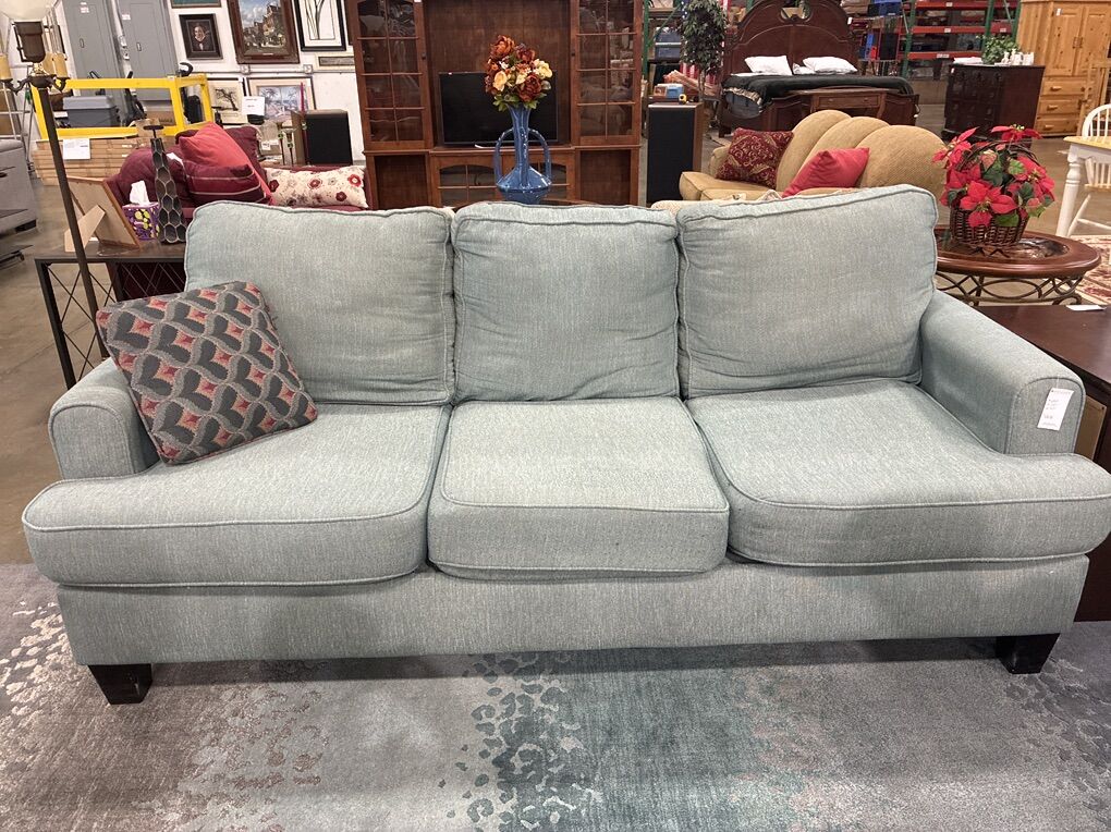 Light BLue 3 Person Couch