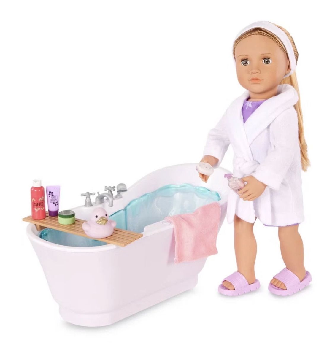 Our Generation Deluxe Bathtub for 18" Dolls