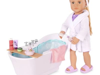 Our Generation Deluxe Bathtub for 18" Dolls