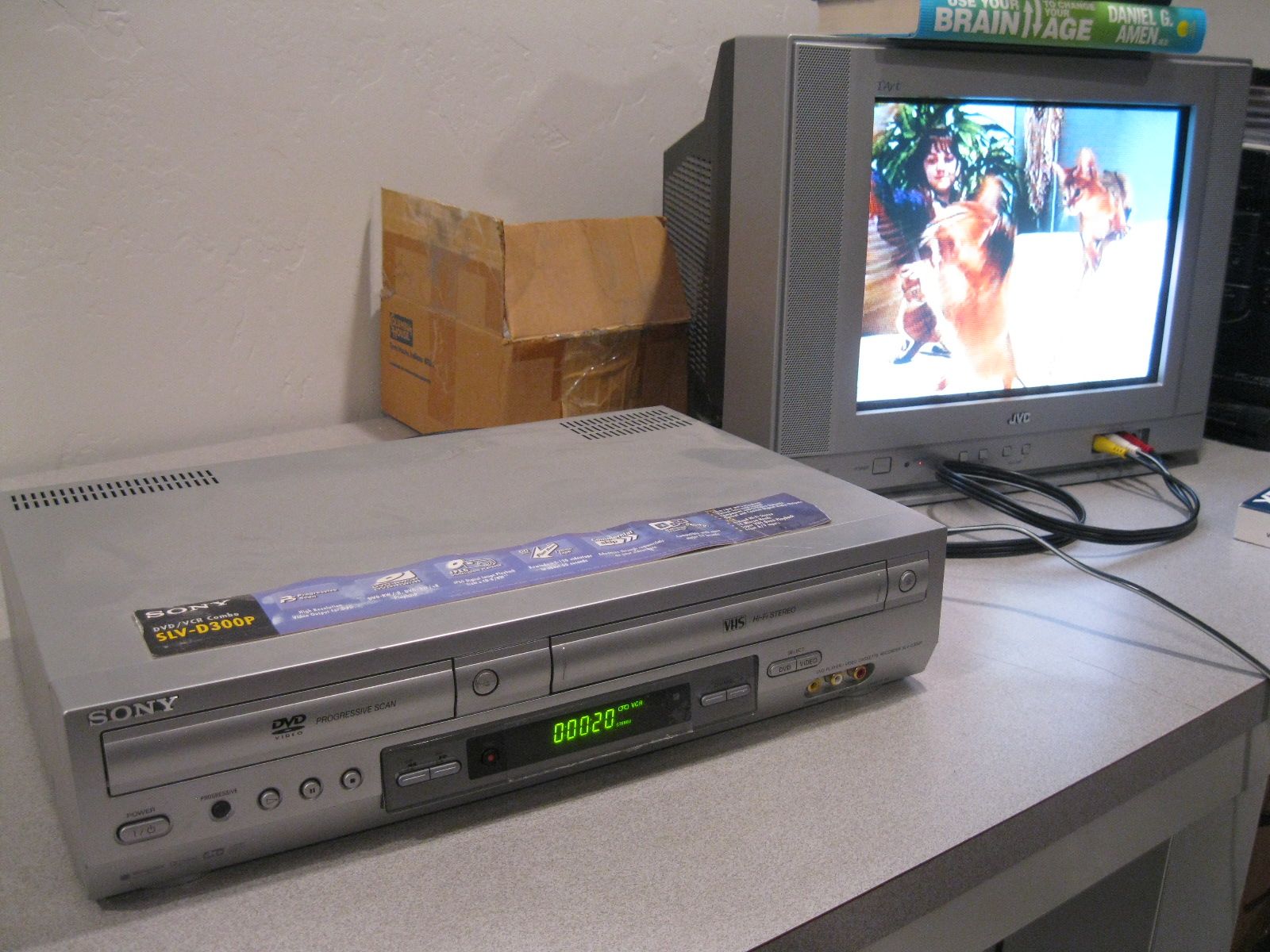 Sony DVD VCR Combo Player