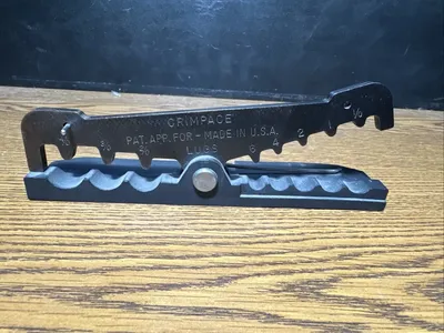 Vintage CRIMPACE Crimping Tool – Made in USA – Multi-Size Lug Crimper (1/0–6)