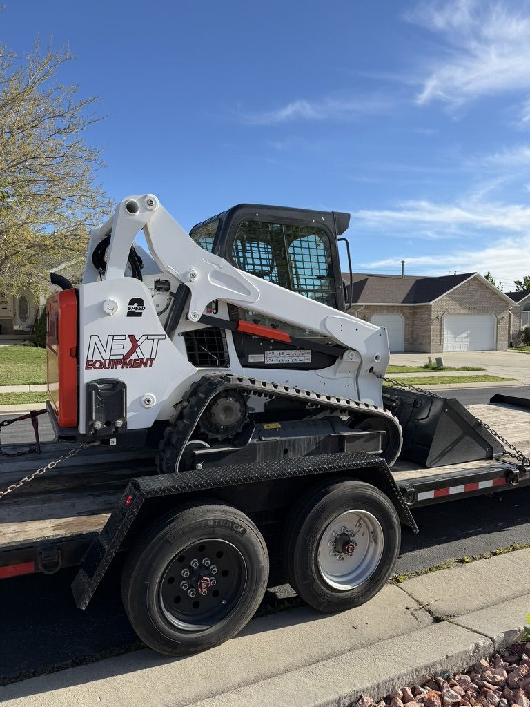 Bobcat CTL Track Skid Steer for Rent. Bobcat T595, Enclosed Cab
