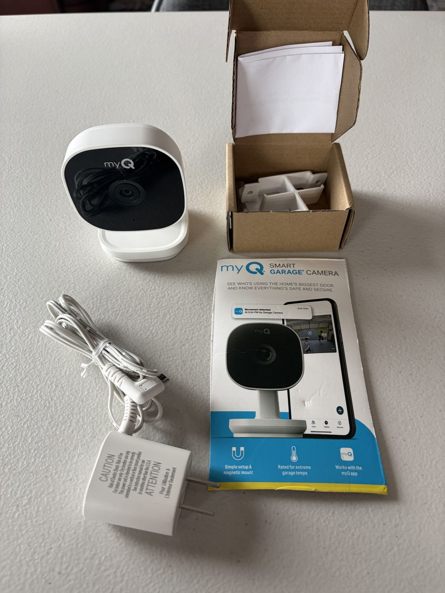 My Q smart garage camera