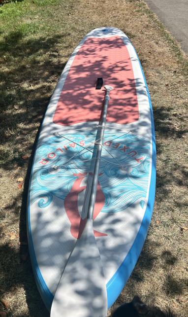 New in box 10'6" Paddle Board with SUP Accessories