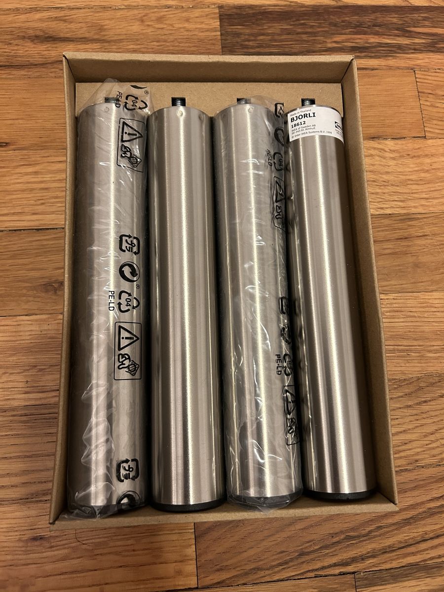 Ikea Stainless Steel Legs BJORLI