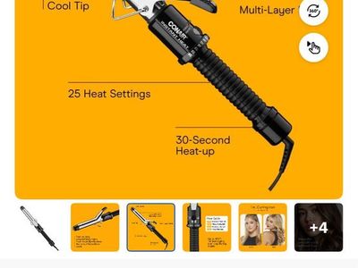 Conair Instant Heat 1in Curling Iron