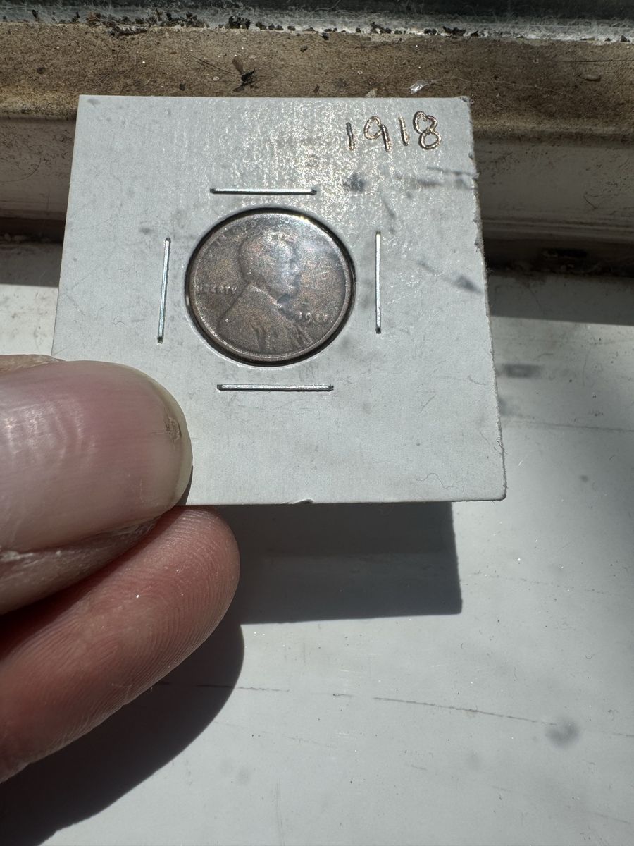 2 wheat pennies 1930s and 1918