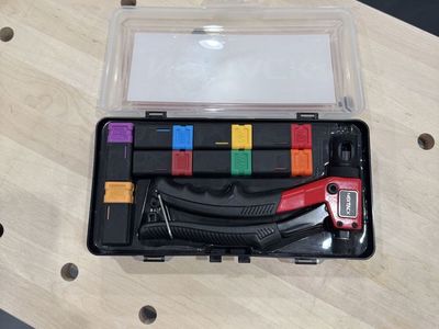 Nextack Hand Rivet Nut Tool Kit with Mandrels and Rivet Nuts
