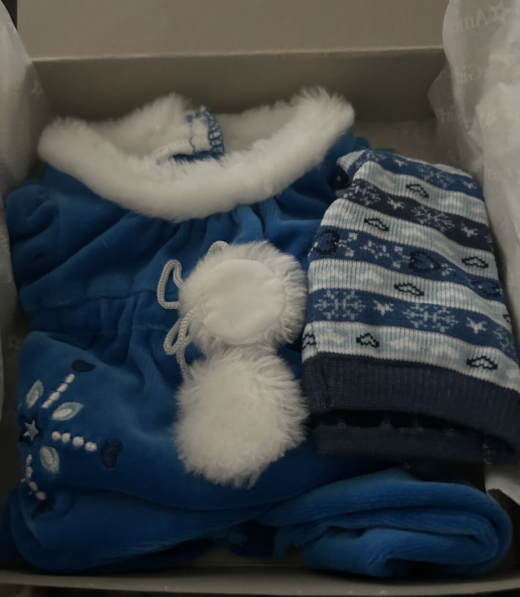 American Girl Doll 2011 Bitty Baby Twin Winter Wonder Outfit with Shoes Retired